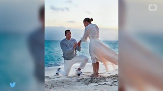 Alex Rodriguez Proposed To JLo