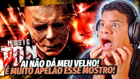 (ESSE AI É O PIOR!) RAP DO MICHAEL MYERS (Halloween) - O HOMEM QUE NUNCA MORRE | React Anime Pro