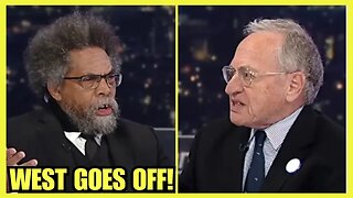 Cornel West DISMANTLES Dershowitz (clip)