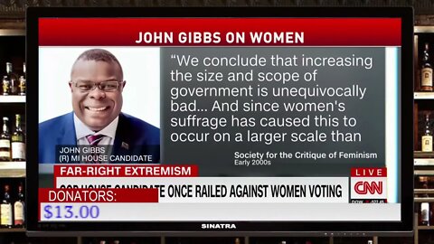 CNN Loses It's Mind Over Candidate Who Said Women Shouldn't Vote