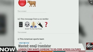 Wanted: Emoji translator