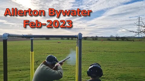 Sporting Clays at Allerton Bywater Feb 2023 fun in the sun! Shotkam Gen4