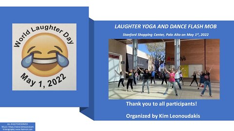 Laughter Yoga and Dance Flash Mob - May 1, 2022