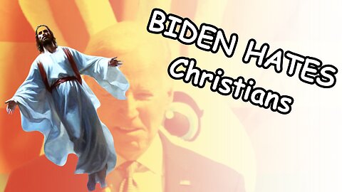 Biden spits in Christians faces!
