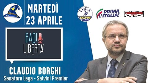 🔴 61ª Puntata della rubrica Scuola di Magia di Claudio Borghi su Radio Libertà (23/04/2024).