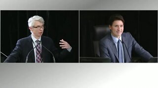 Chris Diana, Counsel for the OPP Questions Justin Trudeau at EMA (POEC) hearing 2022-11-25