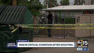 Man seriously hurt in Phoenix shooting