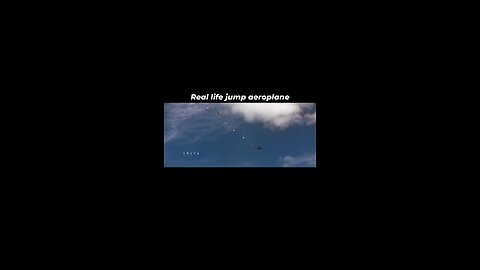 real life jump aeroplane james bond video