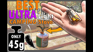 BEST ultra light camping stove 2023 !