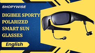 Digibee Sporty Polarized Smart Sun Glasses