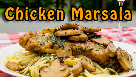 Dutch Oven Chicken Marsala