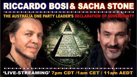 Replay of Arise Australia! Riccardo Bosi & Sacha Stone