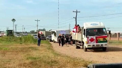 Bolivia joints the Canadian Freedom Convoy ￼#FreedomConvoy2022