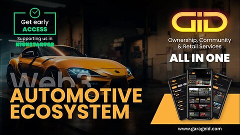 GarageID Kickstarter Launch Video! - Web3 Platform for the Automotive & Motorsport World is Here!