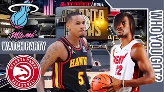 Miami Heat vs Atlanta Hawks | Live Play by Play/Watch Party Stream | NBA 2023 Game 79