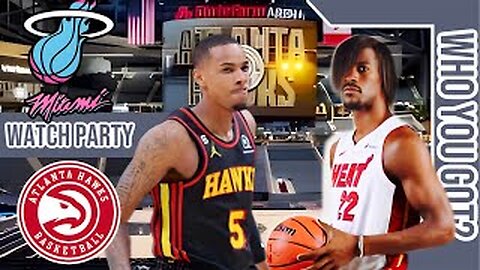 Miami Heat vs Atlanta Hawks | Live Play by Play/Watch Party Stream | NBA 2023 Game 79