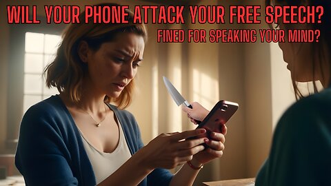 Will Your Phone Attack Your Free Speech? Fined For Speaking Your Mind?