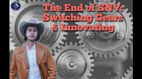 Steve Franssen || The End of SNV: Switching Gears & Innovating