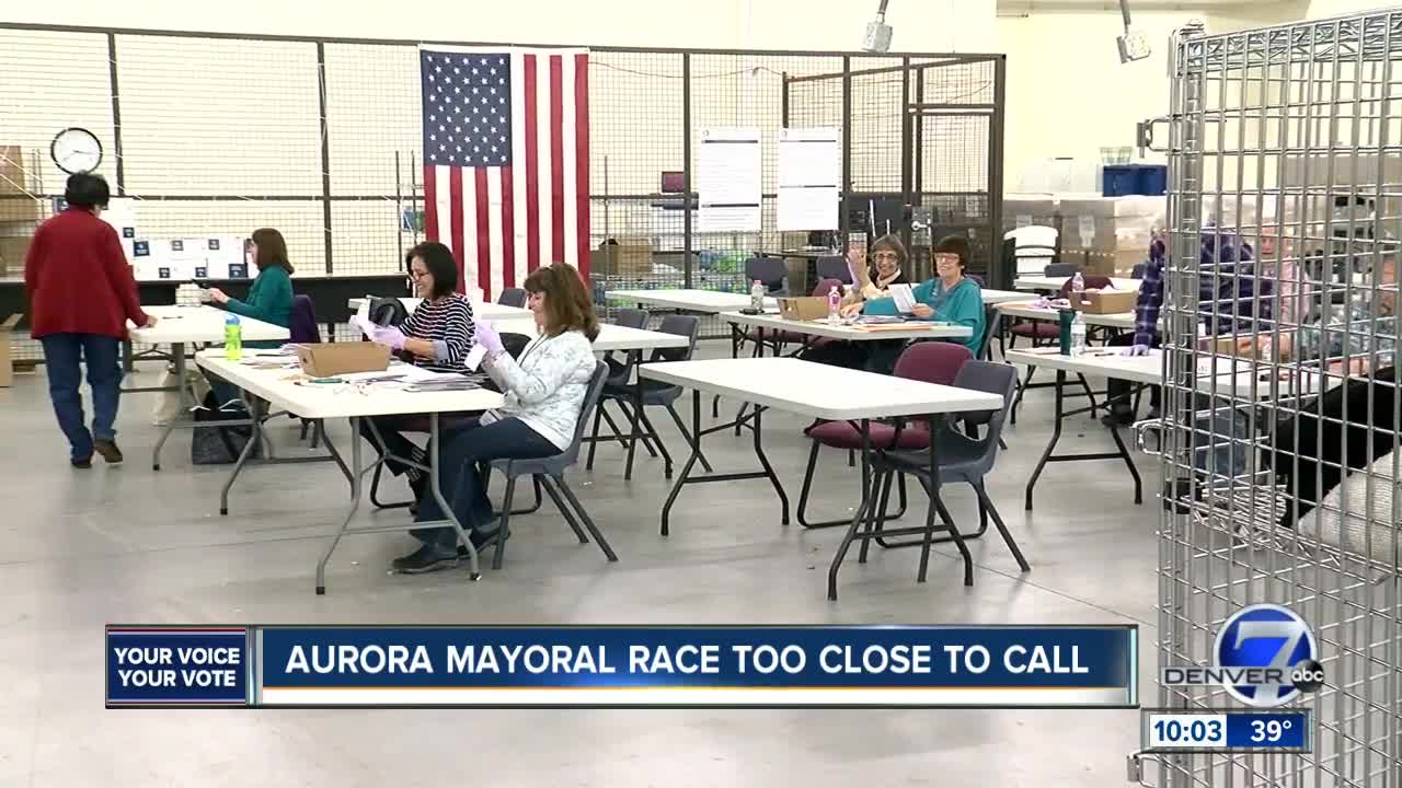 Mike Coffman leads Omar Montgomery by 273 votes in Aurora mayoral race after unofficial tally