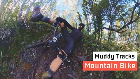 Mountain Bike | Muddy Tracks, Crashes and a Flat Tyre