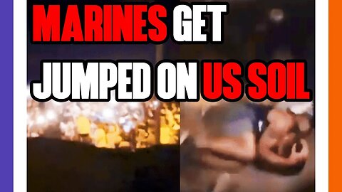 Group of Young Thugs Beat Up US Marines 🟠⚪🟣 NPC Crime