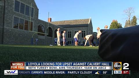 Loyola looking for upset in the Turkey Bowl