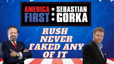 Rush never faked any of it. Mark Steyn with Sebastian Gorka on AMERICA First