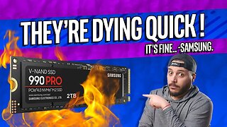 Samsung's 990 Pro NVME is DESTROYING Itself?