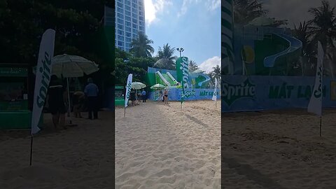 Sprite Takes Over Hon Chong Beach | Nha Trang Vietnam 🇻🇳 #shorts #nhatrang #beachlife #expat #beach
