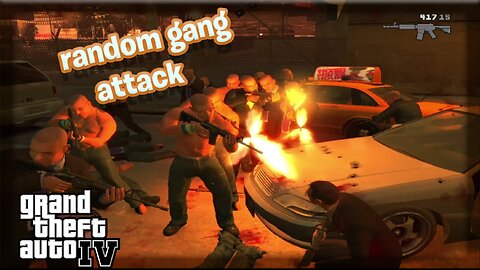 I got attacked | gta 4 | rayyangms