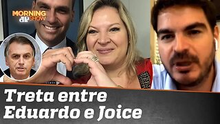 Joice X Eduardo, Bolsonaro diz que o bem vencerá o mal, Constantino comenta