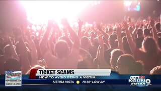 Beware of fake ticket sales