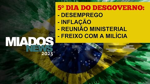 Miados News - Crise no "Desgoverno" já começou.