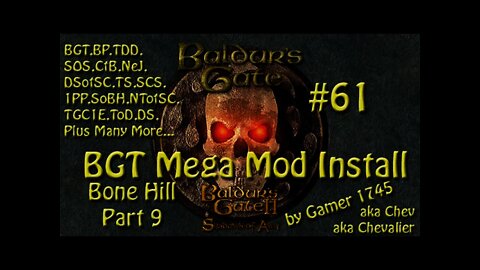 Let's Play Baldur's Gate Trilogy Mega Mod Part 61 - The Secret of Bone Hill