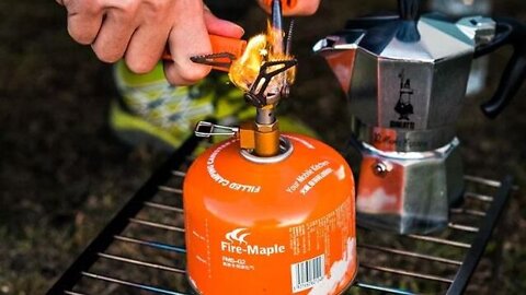 Mini Titanium Gas Stove Ultra-light Camping Burner