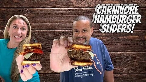 SLIDERS WITH BUNS? YOU’VE GOTTA MAKE THIS!! | CARNIVORE RECIPE VIDEO! |