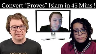 A convert proves the Quran is from God in 45min || @ReasonedAnswers