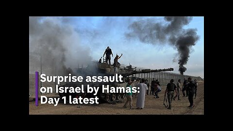 Day 1 update: Israel 'at war' as Hamas launches major surprise attack, with at least 348 dead. Date: Oct 7, 2023