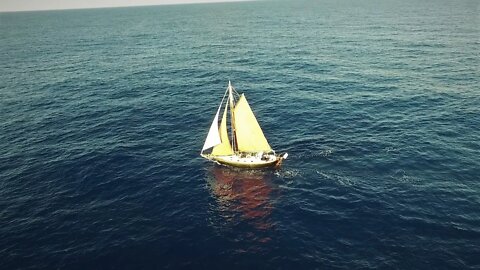 Thunderstorms, calms, headwinds, the sailor's life