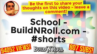 School - BuildNRoll.com - #shorts