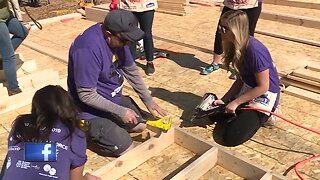 NBC26 help out at Women Build event hosted by Habitat for Humanity