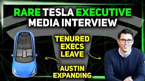 Rare Tesla Exec Interview / Giga Austin Files for Expansion / New Tesla Inventory ⚡️