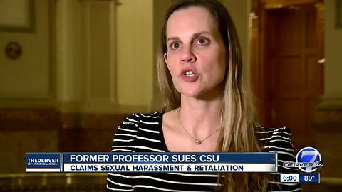 Former professor suing CSU, claiming sexual harassment and retaliation for reporting harassment