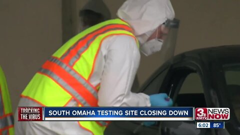 South Omaha coroanvirus testing site closing down