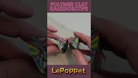 polymer clay kaleidoscope