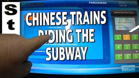 CHINESE SUBWAY TRAIN TRAVEL - What's it Like? 🇨🇳