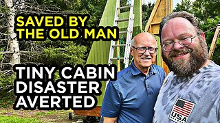 DIY Tiny House A-Frame Cabin Project Disaster Averted