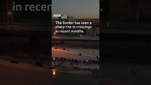 Migrants Queue Along US Border. #BeTheChange #Facts #Information #Border #US #Mexico