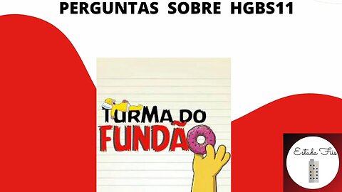 #hgbs11 Duvidas da galera!!!