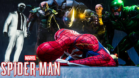 Spider Man Vs Sinister Six Bosses 😱 | Spider Man Remastered PC